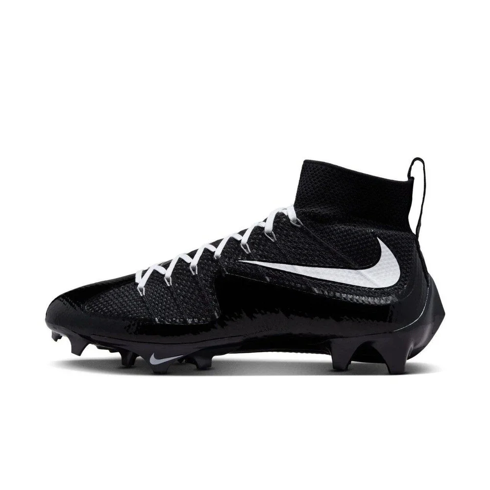 Mens Sz 6 Nike Vapor Edge 360 Untouchable Football Cleats Black White